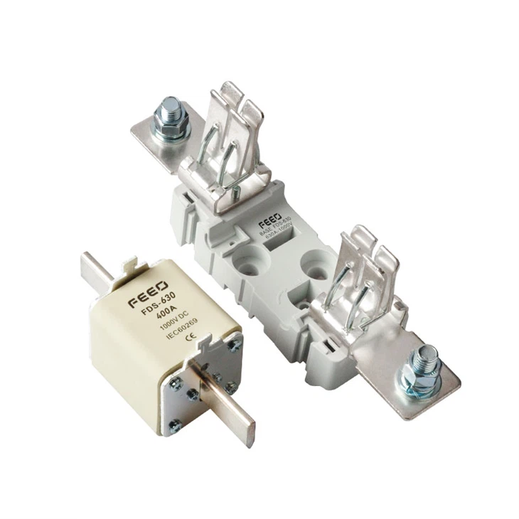 CE Certificate 630A DC Blade Fuse with Fuse Holder